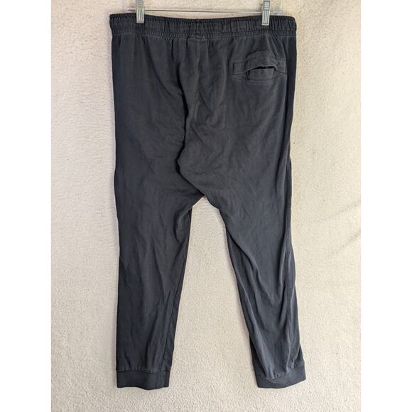 Nike Sweatpants Jogger Mens Large Blackr Club Fleece Gym Workout Tapered 804461 - Picture 2 of 16